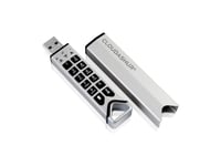 iStorage CloudAshur, 256 GB, USB Typ-A, 3.2 Gen 1 (3.1 Gen 1), Extern, 37 g, Sølv