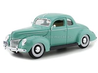Bburago Maisto France- Maquette-Ford Deluxe Coupe 1939-Echelle 1/18, M31180, Aléatoire