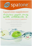 Spatone Apple liquid Iron Supplement with added Vitamin C 28 sachets-4 Pack