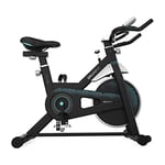 Cecotec Vélo Indoor DrumFit Indoor 13000 Delphes Volant d'inertie de 13 kg, résistance manuelle, guidon et selle de sport, écran LCD, capteur de fréquence cardiaque et calapies