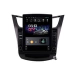 QBWZ Autoradio Android 9.0, Radio pour Chevrolet Sail 2010-2013 Navigation GPS 9,7 Pouces Unité Principale à écran Vertical MP5 Lecteur multimédia vidéo avec 4G WiFi Carplay