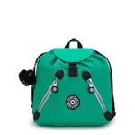 Kipling NEW FUNDAMENTAL S Small Drawstring Backpack - Rapid Green RRP £68