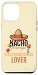 Coque pour iPhone 15 Pro Max Nacho Amateur de jeux électroniques moyen