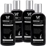 Grow Me Hair Growth Shampoo 4-PACK (Typ av köp: Skickas: Varannan månad (prenumeration))