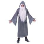 Bristol Novelty Mens Wizard Cloak Costume BN1502