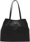 Guess Hwvg6995270 Vikky Womens Shopper Bag With Pochette In Black