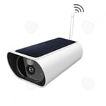 CONFO® camera IP1080P HD extérieur wifi autonome solaire connectée extérieur vision nocturne détection mouvement intelligent bidirec