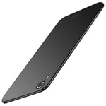 Musta MOFI Shield Ultra-Thin iPhone XR kuori