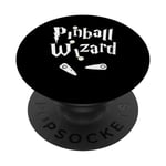 Pinball Wizard, joueur de machine d'arcade, amateur de jeux et concepteur artistique PopSockets PopGrip Interchangeable
