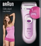 Braun Silk Epil Ladies Women Battery Shaver Bikini Easy Smooth SkinTrimmer