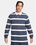 Nike Life Men's Striped Heavyweight Rugby Shirt