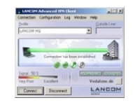 Lancom Systems Advanced VPN Client (Windows), Nätverkshantering, Originalreservdelar (OEM), 10 licens/-er, Windows 10, Windows 8.1, Windows 8, Windows 7, Windows Vista, VPN