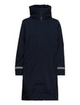 W Victoria Insulated Rain Coat *Villkorat Erbjudande Outerwear Rainwear Coats Blå Helly Hansen