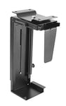 Newstar NM-CPU100BLACK Swivel Under Desk & On-Wall PC Mount (Suitable PC Dimensions - Height: 30-53 cm / Width: 9-20 cm) - Black
