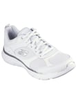 Skechers SKECHERS Flex Appeal 5.0 Fresh Touch Trainers White And Silver 7 female