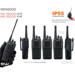 Kenwood NX1300D (UHF) og NX1200D (VHF) DMR radio