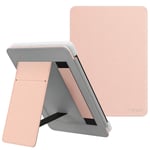 MoKo Case Fits 6" Kindle Paperwhite (10th Generation, 2018 Releases), Lightweight PU Leather Cover Stand Shell with Hand Strap for Amazon Kindle Paperwhite 2018 E-reader - Rose Gold