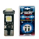 Simoni Racing SRHML16W glödlampa T10 3-LED CAN-bus