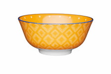 KitchenCraft Orange Spotty Ceramic Bowls