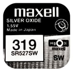 Maxell SR527SW silveroxidbatteri 319