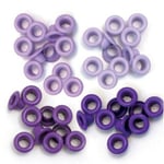 We Are Memory Keepers Öljetter Eyelets 60-pack - Lila Mix Hål 5 mm