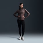 Nike Dri-Fit Swift Högmidjade Tights Dam XL Svart Långa Träningsbyxor