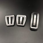 XLTWKK Stainless Steel Car Brake clutch Pedal pad case,for Mazda 3 M3,for Mazda 6 M6 2003-2013