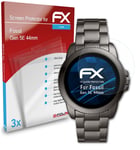 atFoliX 3x Screen Protection Film for Fossil Gen 5E 44mm Screen Protector clear