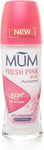 Mum Roll-On Deodorant Fresh Pink Rose Classic Care 12 Pack