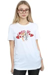 Bugs Bunny And Lola Valentine´s Day Loved Up Cotton Boyfriend T-Shirt