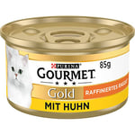 Gourmet Purina Gold raffiniertes ragout Chat Nourriture humide, pack de 12 (12 x 85 g),