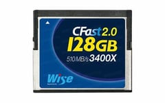 Wise CFast 2.0 Card 3500x 128GB blue