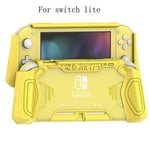 Switch Lite Jaune 2 - Coque De Protection Pour Nintendo Switch Lite, Étui Souple Antichoc, Anti-Empreintes Digitales, Housse De Console De Jeu Vidéo