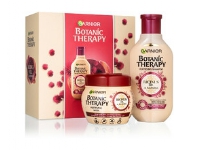 Botanic Therapy Ricinus Oil &amp Almond strengthening care gift set for weak and brittle hair