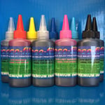 9X100ML ECO-FILL DYE PRINTER REFILL INK FOR EPSON PHOTO R2400 R2880 R3000 R3880