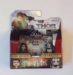 Marvel Minimates Series 53 Thor Dark World Movie Darcy Lewis & Dark Elf - NEW