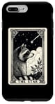 Coque pour iPhone 7 Plus/8 Plus The Star Raton laveur Tarot Carte de tarot astrologie raton laveur mystique