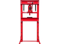 Yato YT-55581, Manuell hydraulisk press, 20 t, 69,5 cm, Röd, Metall, 700 mm