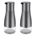 320ML oljeflaska, olivolja behållare, rostfritt stål glas dis
