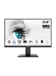 24" MSI PRO MP2412DE - LED monitor - Full HD (1080p) - 23.8" - 1 ms - Skærm