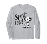 Funny Spot On Dalmatian Dog Pet Owner Gift Men Women Kids Long Sleeve T-Shirt