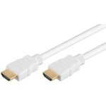 Goobay High Speed ​​HDMI 2.0 -kabel - 7,5 m - vit