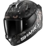 SHARK, Casque Moto intégral SKWAL i3 Hellcat Noir / Blanc / Gris, L