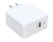 Reseladdare 230V 2.4A 45W USB-C vit