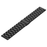 Suitable for Fitbit Blaze Watch Stainless Steel Strap Blaze Bracelet Metal Wrist Strap Sports Steel Strap And Bezel Black strap