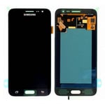 Samsung Galaxy J3 2016 Skärm med LCD Display Original - Svart