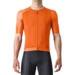 Castelli Aero Race 7.0 Short Sleeve Cycling Jersey - SS24 Brilliant Orange / Small