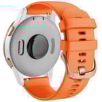 18 mm 20 mm rem för Garmin Venu Sq 2 Plus Vivoactive 4S Smartwatch Band Armband Venu 3S 2S Vivoactive 3 5 Ersättningsarmband Orange 18mm för Venu 2S