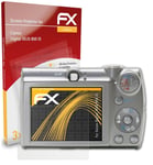 atFoliX 3x Screen Protection Film for Canon Digital IXUS 850 IS matt&shockproof
