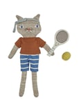 OYOY MINI Polly Cat Tennis Doll Multi/patterned